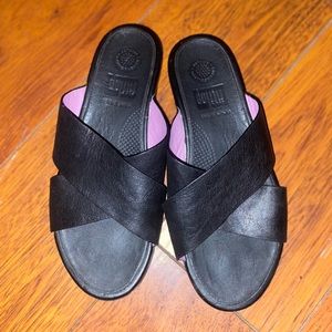 Leather Fitflop sandals